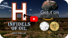 Watch the book trailer for H: Infidels of Oil...